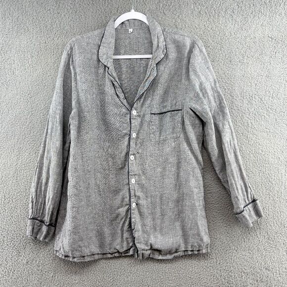 Piglet in Bed Linen Pajama top Sz. Medium - Picture 2 of 10